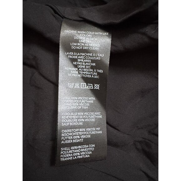 NWT Size 6 - Anthro Faux Leather Colorblock Pleated Maxi Skirt (NWT US$ 158) - Picture 12 of 16